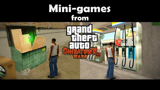 Mini-Games from GTA Chinatown Wars 