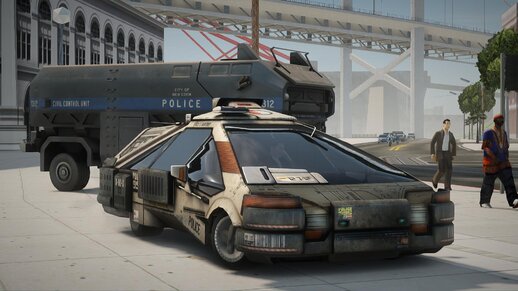 Sci-Fi Police Car