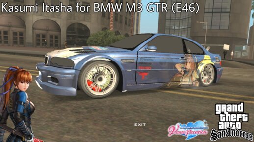 DOA Kasumi Itasha for BMW M3 GTR (E46)