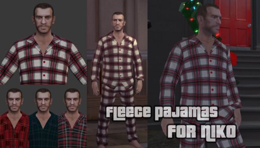 Fleece Pajama Set for Niko