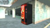 Christmas Santa Coca Cola Vending Machine