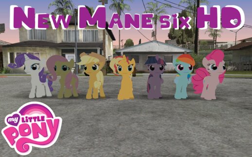 My Little Pony Mane Six New Models HD
