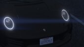 Porsche badge for Pfister Comet S2 Cabrio