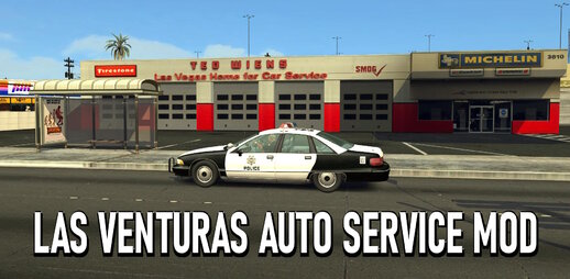 Las Venturas Auto Service Mod