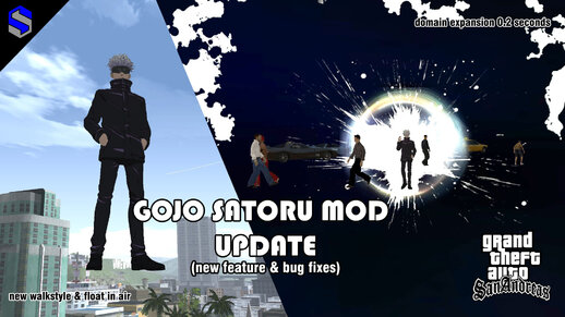 [UPDATE] Gojo Satoru (Jujutsu Kaisen) Mod (New Features & Bug Fixes)