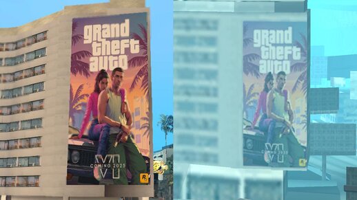 GTA 6 Updated Building Banner with HD lod