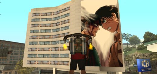 Eren vs Levi Building