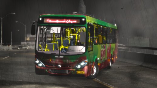 Bus inside the city of Tehran + OIV