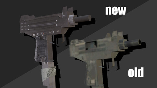 HD Retexture Old Micro SMG