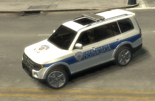Mitsubishi Pajero Saobracajna Policija