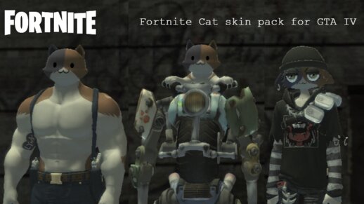 Fortnite Cat Skin Pack
