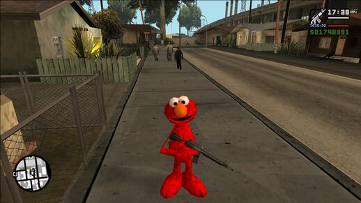 Elmo (Sesame Street) Skin