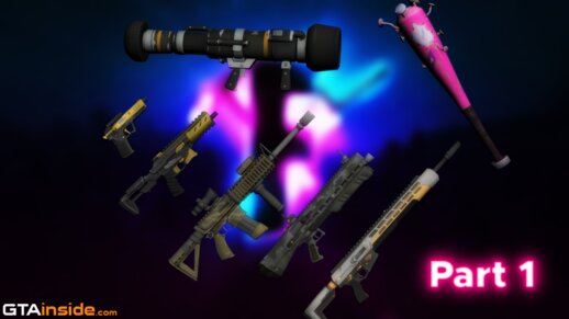[Fortnite] Epic Weapons Pack -Part 1-