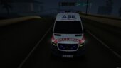 Mercedes Sprinter Asil Acil Yardım Ambulansı Modu