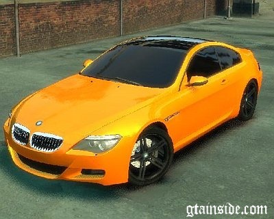BMW M6 OrangeBlack Bullet