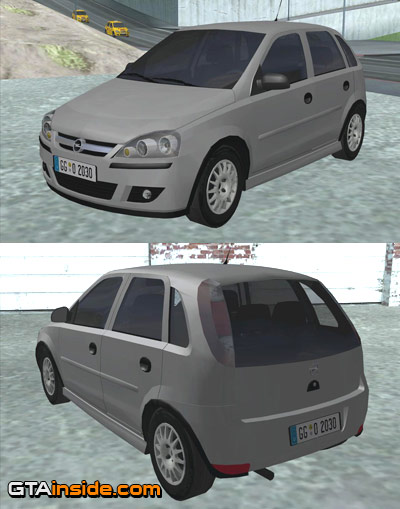 Opel Corsa 2005 Interior. GTAinside.com - GRAND THEFT