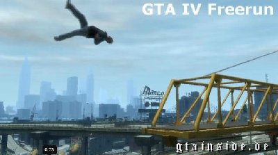 GTA IV parkour mod
