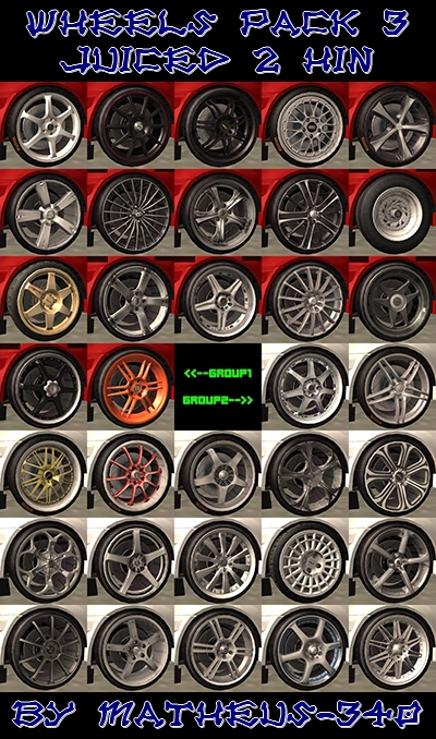 Juiced2 HIN Wheels Pack 3