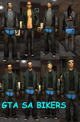 GTA SA Bikers
