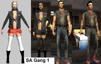 SA ped Gang 