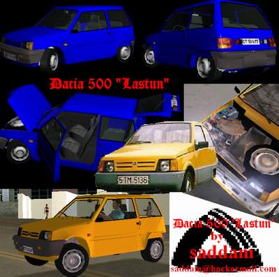 dacia 500 lastun