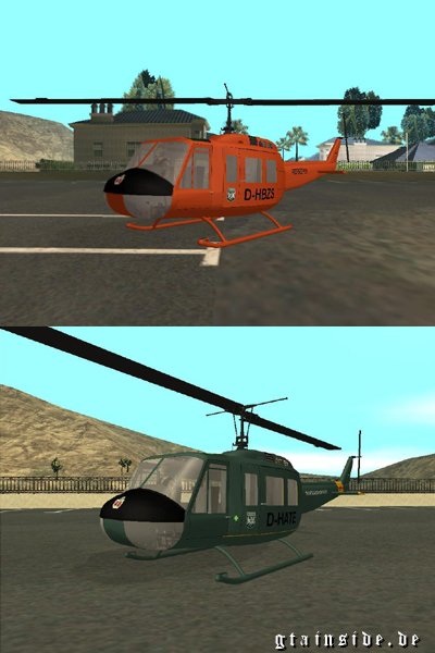 Bell UH-1D Slick Skins