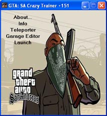 GTA: San Andreas Crazy Trainer +151 v2.0
