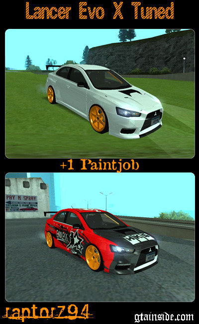 Mitsubishi Lancer Evo X Tuned