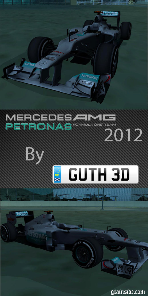 Mercedes AMG Petronas F1 W03 2012