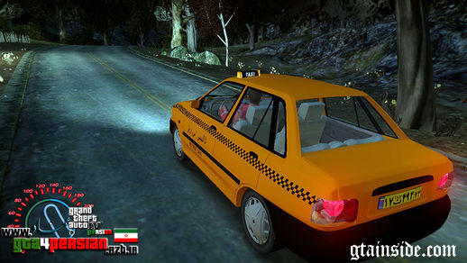 پراید 131 تاکسی برای ‏GTA IV