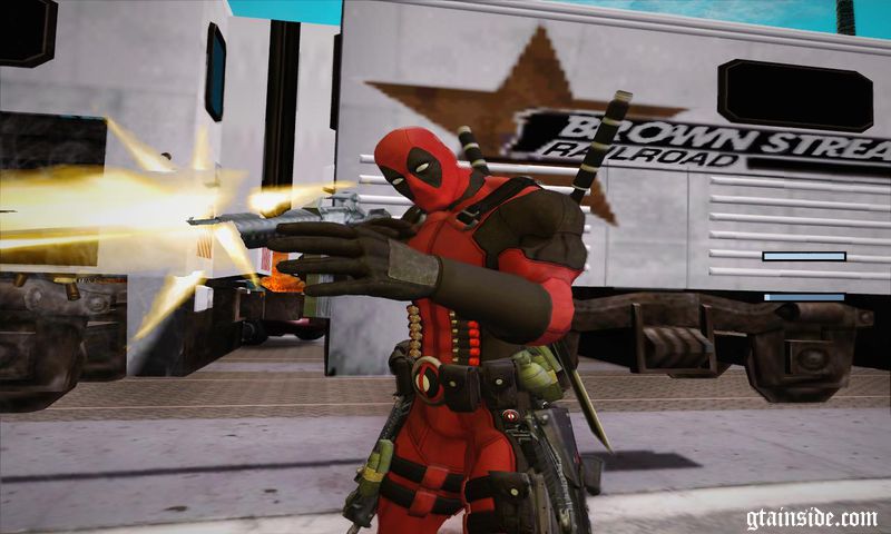 دانلود اسکین Deadpool برای gta sa 