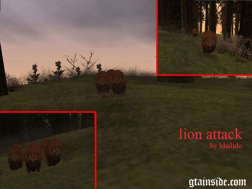 Lion Attack Mod