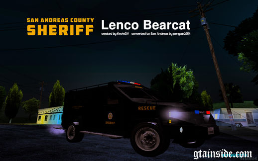 Lenco Bearcat (SA County Sheriff)