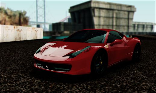 Download Mod GTA SA : Mobil Ferrari 458