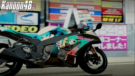 Kawasaki Ninja ZX-10 Hatsune Miku Itansha