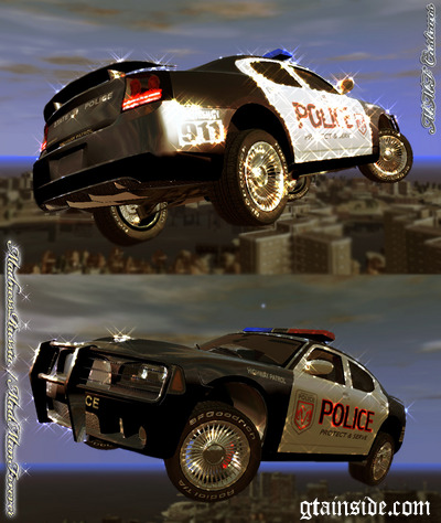 Police Cruiser Dodge Charger SRT8