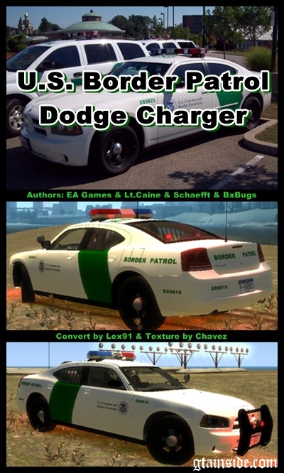 US Border Patrol Dodge Charger