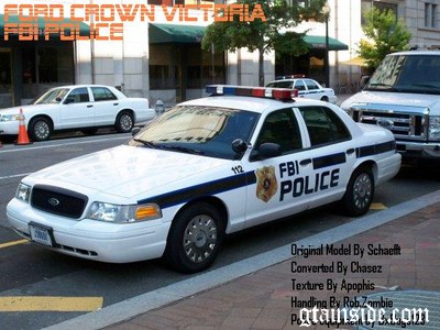 2003 Ford Crown Victoria FBI Police