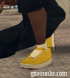 GTA San Andreas Sponge Bob Shoes Mod - GTAinside.com