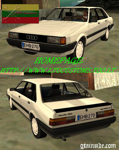 MOD Audi 80 B2 GTA San Andreas 