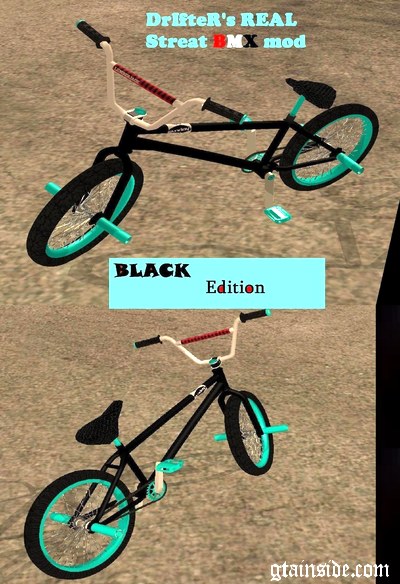 REAL Street  BMX mod: Black Edition