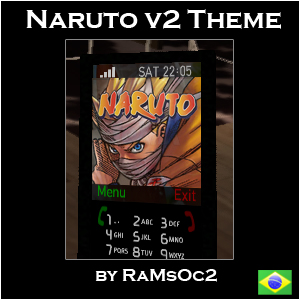 Naruto v2 Cellphone Theme