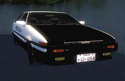 Gta San Andreas Toyota Trueno Ae86 Initial D 4th Stage Mod Gtainside Com