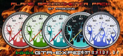 Flame Speedometer Pack