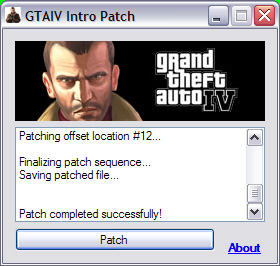 GTA IV Intro Patch