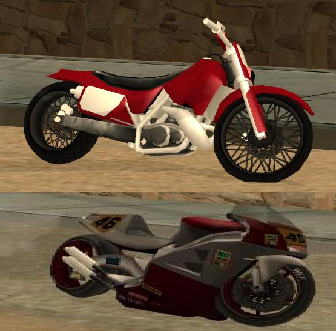 NRG-500 tuning for GTA San Andreas