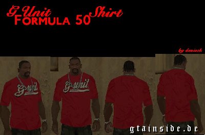 G-Unit Formula Fifty-Shirt