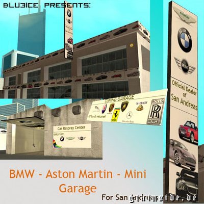 BMW - Aston Martin - Mini Garage