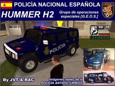 Hummer H2 G.E.O.S. (Police Spain)