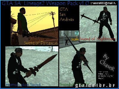 Lineage2 Weapon pack v1.0